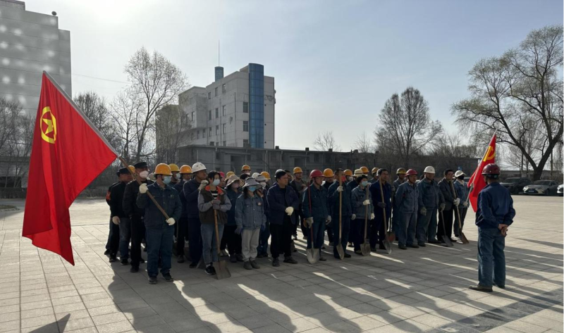 6732顶级游戏娱乐工投公司基层党支部和公司团支部联合开展“共筑家园 正植有你”主题党日、团日活动