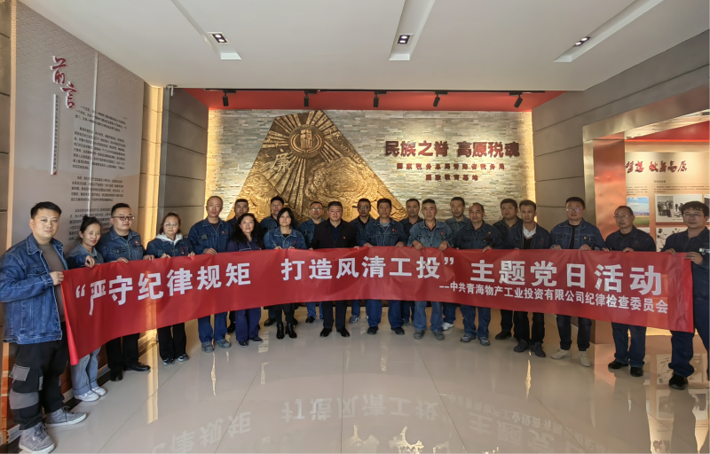 中共青海6732顶级游戏娱乐工业投资有限公司纪律检查委员会 开展“严守纪律规矩  打造风清工投”主题党日活动