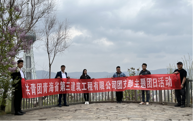共青团青海省第三建筑工程有限公司支部委员会 “珍爱自然资源, 增强环保意识，，，，，，凝聚青年力量”     主题团日活动
