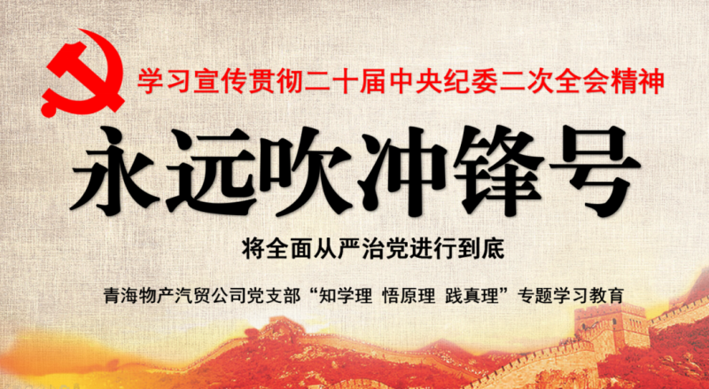 6732顶级游戏娱乐汽贸党支部举行“知学理、悟原理、践真理” ——“永远吹冲锋号”篇专题学习