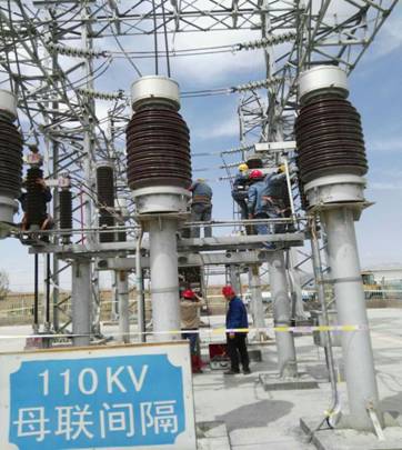 动力车间全面完成110kv6732顶级游戏娱乐变电站两条进线检修工作