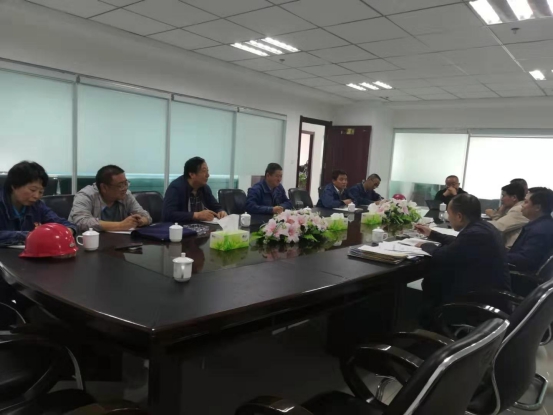青海省国资委安全检查组来6732顶级游戏娱乐集团公司检查指导工作