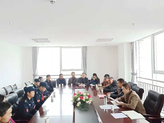青海6732顶级游戏娱乐朝阳物流开发投资有限公司 召开2018年第四季度安全形势分析会