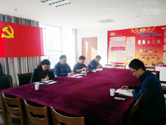 中共青海6732顶级游戏娱乐朝阳物流开发投资有限公司总支委员会开展不担当不作为问题自查剖析活动